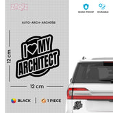 Architect Life Sticker for Cars and Bikes